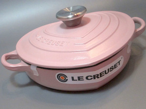 即決★ルクルーゼ★ハート★シュガーピンク★平鍋★ダムール★ル・クルーゼ★Le Creuset★新品箱付き★日本仕様★正規店購入品★ピンク★