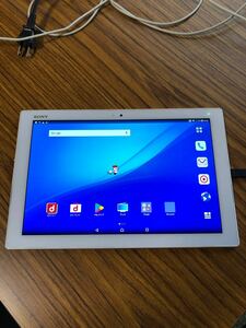 Xperia Z4 Tablet SO-05G [32GB] docomo ホワイト 訳あり 現状にて　P34