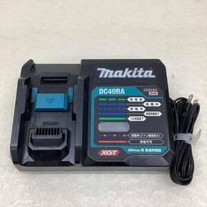 ＊【動作品】makita マキタ 40Vmaxバッテリー用　急速充電器 DC40RA 中古 XGT