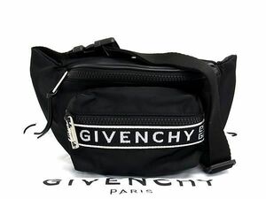 ■新品■未使用■ GIVENCHY ジバンシィ ナイロン ボディバッグ ウエストバッグ ウエストポーチ ブラック系 AV4901