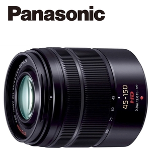 パナソニック Panasonic LUMIX G VARIO 45-150mm F4.0-5.6 ASPH. MEGA O.I.S. 望遠レンズ ブラック ミラーレス カメラ 中古