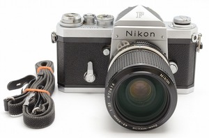 ★美品★ Nikon F Eye Level ＋ Ai NIKKOR 43-86mm F3.5 body lens ニコン アイレベル ボディ レンズ ◆770