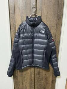 定価34,100円 即決 THE NORTH FACE summit ノースフェイス サミット ハイブリッド アコンカグア ジャケット 光電子 ダウン ND18703 L 黒