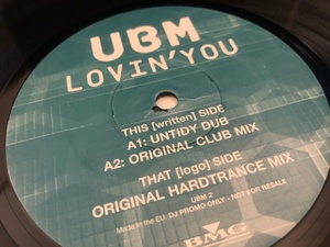 12”★UBM / Lovin