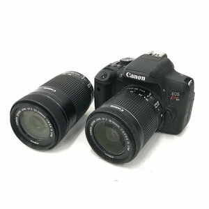 Canon キヤノン EOS Kiss X8i DS126571 デジタル一眼レフカメラ レンズ2点付き 通電未確認【CKAR5022】