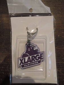 X-LARGE エクストララージ XLARGE SLANTED OG KEYCHAIN パープル 最新人気　送料\120~