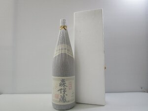 本格焼酎 森伊蔵 かめ壺焼酎 一升 1800ml 25% 芋焼酎 未開栓 古酒 発泡スチロール付き /A43025