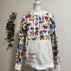 BIGBANG × Keith Haringカラフルアートプリント トレーナー