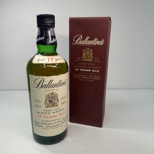 1円〜 11☆ Ballantines VERY OLD SCOTCH WHISKY バランタイン ベリーオールド スコッチウイスキー 未開封品 箱付き 洋酒 古酒 23