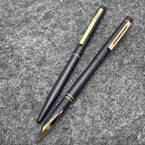 PE62□2本セット SHEAFFER シェーファー 万年筆 ボールペン スリム タルガ ペン先 23KGOLDELECTROPLATED F 筆記未確認