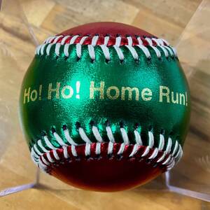 Ho! Ho! Home Run! 野球ボール Bergino クリスマス サンタクロース