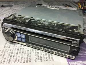 アルパイン ALPIN CDE-9871JI CD ラジオ 1DIN CDデッキ CDプレーヤー オーディオ 中古品 ジャンク