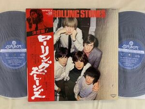 2LP ローリング・ストーンズ THE ROLLING STONES 決定盤 全24曲 国内盤・帯付き GXF9033/4