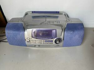 SHARP MD/CDシステムMD-F150-A 2001年製【通電ジャンク品】