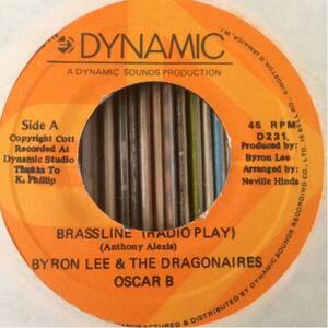 BYRON LEE & THE DRAGONAIRES 7inch BRASSLINE