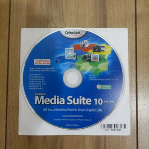 CyberLink Media Suite 10 for DVD マウスコンピュータ OEM Version