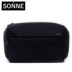 新品 SONNE バッグ 撥水ナイロン ショルダーバッグ TRIM ブラック