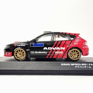 1/43 京商 スバル インプレッサ GR 3代目 WRX SUBARU IMPREZA ADVAN グループ4 アドバンチーム ヌタハラ STI ラリー ミニカー 1円〜 062511