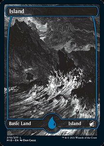 MTG ■土地/英語版■ 《島/Island》★FOIL★イニストラード真夜中の狩り MID