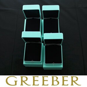 【俺の物屋】Tiffany & Co. ティファニー ネックレス ピアス ジュエリー 箱 ブルーボックス ケース 4個セット