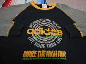 ２００６年ADIDAS SNOWBOARDING SNOWBOARDアディダス スノーボード スウェット Jake Blauvelt Eric Jackson Helen Schettini Forest Bailey