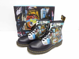 未使用 Dr.Martens ドクターマーチン × JEAN-MICHEL BASQUIAT 1460 8H BBOT SIZE:UK9 size:28.0cm 靴 △WT2981