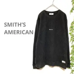 【SMITH’S AMERICAN】長袖トップス　ワッフル生地　ブラウス　古着