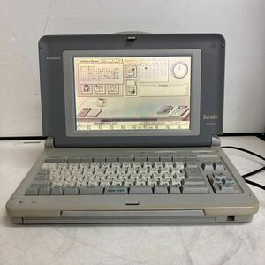 L105 CASIO Darwin G-770ZX 日本語ワードプロセッサ/ワープロ 本体のみ/通電OK ジャンク品