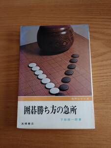 240329-4　囲碁の勝ち方の急所　下田源一郎/著者　高橋書店/発行所