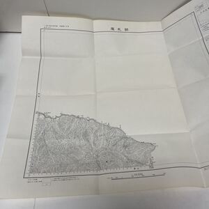 古地図 地形図 五万分之一 国土地理院 昭和26年修正測量 昭和29年発行 尾札部 北海道 亀田