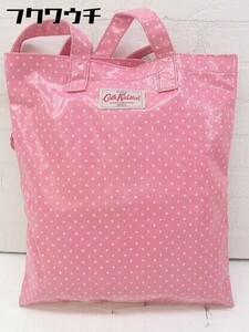 ◇ Cath Kidston キャスキッドソン ドット 水玉 トート ハンド バッグ ピンク レディース