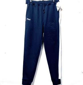 特価/未使用【サイズ=LL(XL)】FILA/フィラ/メンズ/ボンディング/ストレッチ/スウェット/パンツ/胴囲=94~104cm/navy×white