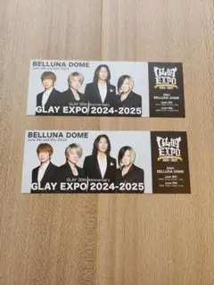 GLAY EXPO 30周年 ベルーナドーム　メモリアルチケット