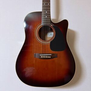 takamine tdc35 タカミネ　アコースティックギター　サンバースト　カッタウェイ　90年代