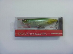 メガバス DOG-X QUICK WALKER SW #05 GP SEETHROUGH WATER MELON (ドッグ X クイックウォーカー SW)