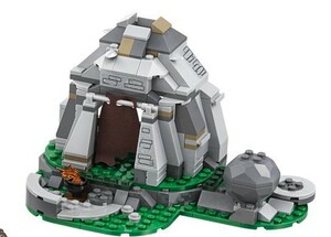 LEGO 最後のジェダイ アク=トゥ ルークの家建物のみ【正規品】