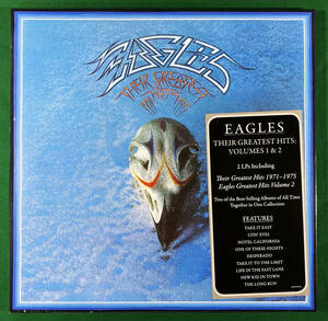 未開封　イーグルス　2枚組グレイテスト・ヒッツ・アルバム　希少品　美品　EU盤　限定盤 Eagles Their Greatest Hits Volumes 1 & 2 LP 他