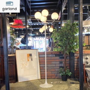 【店舗受取限定】Temde Leuchten E・R・Nele デザイン スペースエイジ Globe Floor Lamp 4灯