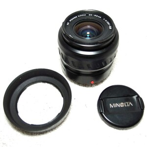 ミノルタ Minolta AF Power Zoom 35-80mm F4-5.6 ズームレンズ フード付（中古動作品）