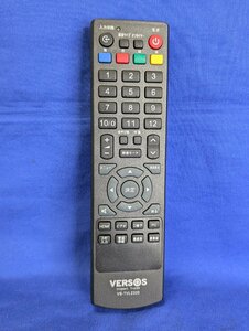 保証付 除菌済 送料185 VERSOS テレビ リモコン VS-TVL2320 (管NO,P770)