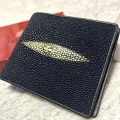 JACOB エイ革　財布 STINGRAY SKIN 2つ折り財布