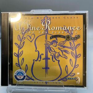 ノースウエスト航空 ビジネスクラス用 非売品CD World Business Class Collectors Series/A Fine Romance Swing Era Classics Jazz