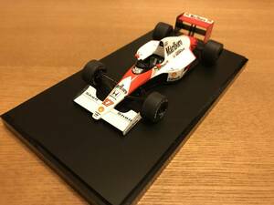 1/43完成品 TAMEO マクラーレン・ホンダ MP4/5B #27 A.セナ イタリアGP優勝 1990