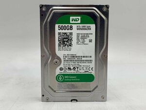 Western Digital製HDD WD5000AZRX 500GB SATA600 動作確認済, 健康状態正常,フォーマット済 複数あります 写真は見本です