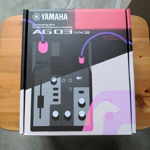 ライブストリーミングミキサーAG03mk2 YAMAHA オーディオインターフェイス