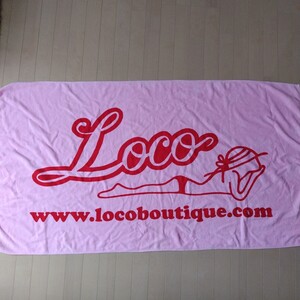 ロコ　ブティック　ＬＯＣＯ BOUTIQUE ビーチタオル　大判タオル　バスタオル　海　リゾート