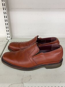 Dr.Martens◆デッキシューズ/UK7/BRW/レザー/SAUL