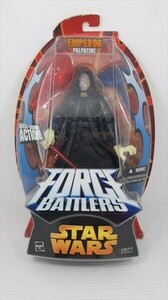 Hasbro パルパティーン皇帝 STAR WARS FORCE BATTLERS フィギュア 映画 キャラクター フィギュア[未開封品]