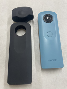 カメラ RICOH THETA SC リコー 360度カメラ ブルー 全天球カメラ【即決可能】【動作品】