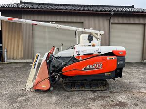 ★富山県★ クボタ　KUBOTA コンバイン　AR213 ディーゼル　13馬力　2条刈り　自脱型